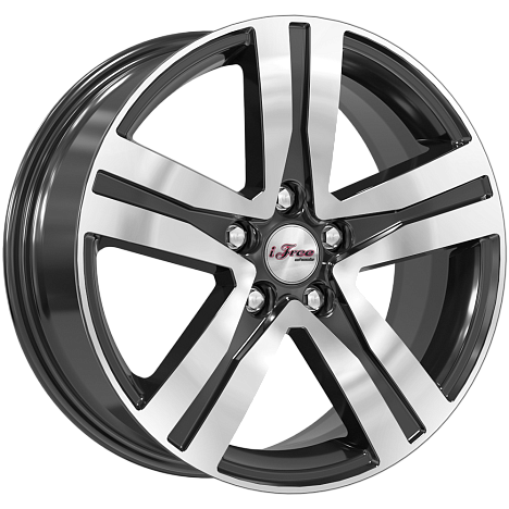 Rebel (КС913) 7.000xR17 5x114.3 DIA67.1 ET50 Блэк Джек