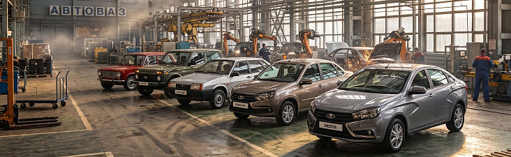 LADA: история бренда — от ВАЗ-2101 и «Нивы» до Granta и Vesta