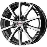 Литые диски Big Byz (КС680) 7.000xR17 5x108 DIA63.35 ET50 Блэк Джек для Ford Focus St