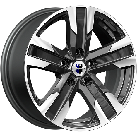 Висмут (КС1009) 7.000xR16 5x110 DIA65.1 ET39 алмаз черный
