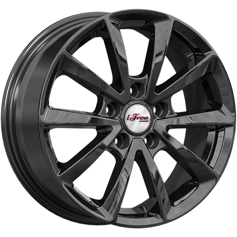 Скайрим (КС907) 6.500xR16 5x114.3 DIA66.1 ET48 BK