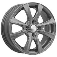 Литые диски МАЛЬТА (КЛ248) 5.500xR14 4x100 DIA56.6 ET49 графит для Daewoo Lanos