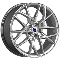 Литые диски Вудроф (КС1044) 7.000xR18 5x114.3 DIA60.1 ET45 дарк платинум для Geely Boyue
