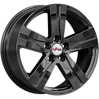 Литые диски Rebel (КС913) 7.000xR17 5x108 DIA67.1 ET45 BK для ГАЗ 310221 Волга