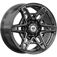 Литые диски Блэкберн (КС1129) 8.000xR17 6x139.7 DIA106.1 ET25 кварц для Toyota
