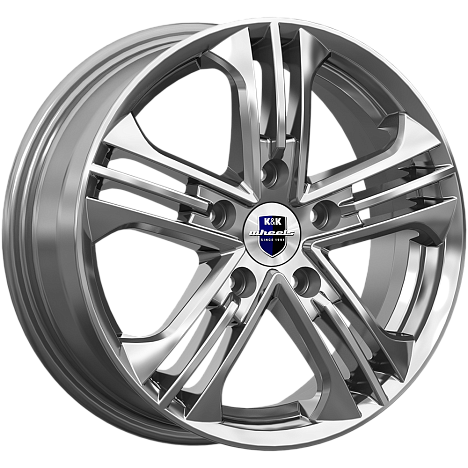 Trinity (КС615) 6.000xR15 5x108 DIA67.1 ET43 дарк платинум Trinity (КС615) 6.000xR15 5x108 DIA67.1 ET43 дарк платинум