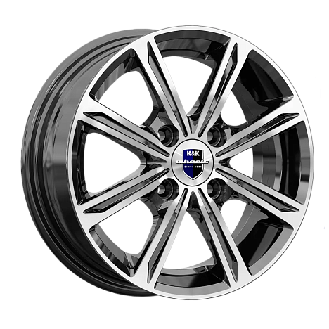 Флэш (КС710) 5.000xR13 4x100 DIA67.1 ET45 алмаз черный