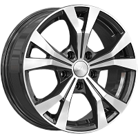 Литые диски НАГАНО (КЛ240М) 6.500xR16 5x114.3 DIA67.1 ET45 алмаз для Suzuki Sx4