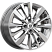 Эрман (КС997) 6.500xR16 4x100 DIA67.1 ET40 дарк платинум