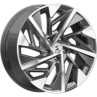 Литые диски КР009 (18_Peugeot 5008) (КР009) 7.500xR18 5x108 DIA65.1 ET49 Diamond gloss graphite для Peugeot 508