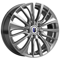 Литые диски Flanker (КС1097) 6.500xR17 5x112 DIA66.6 ET39 дарк платинум для Volkswagen Passat W8 4motion