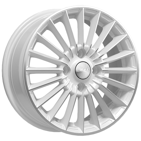 ВЕРИТАС (КЛ054) 6.000xR15 4x114.3 DIA66.1 ET45 алмаз-белый