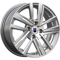 Литые диски Хант (КС1034) 6.000xR15 4x100 DIA60.1 ET40 дарк платинум для Renault Megane