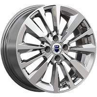 Литые диски Эрман (КС997) 6.500xR16 4x100 DIA67.1 ET40 дарк платинум