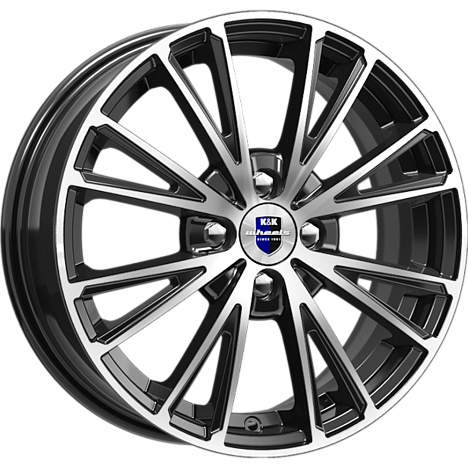 Меандр (КС879) 6.000xR16 4x100 DIA67.1 ET40 алмаз черный SK Меандр (КС879) 6.000xR16 4x100 DIA67.1 ET40 алмаз черный SK