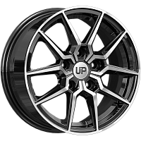 Литые диски Up117 (КС1049) 6.500xR15 5x100 DIA67.1 ET45 New Diamond для Toyota Carina