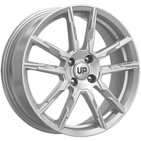 Литые диски Up107 (КС993) 6.500xR17 4x100 DIA60.1 ET43 Silver Classic для Renault Megane
