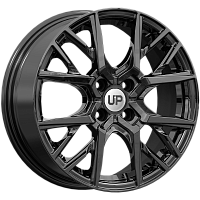 Литые диски Up124 (КС1104) 6.500xR16 4x114.3 DIA66.1 ET40 New Black для Nissan Sunny