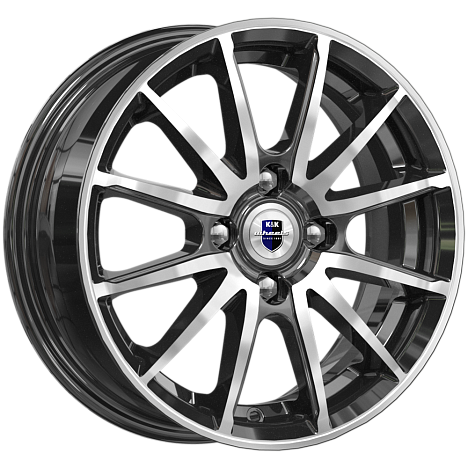 Квант (КС960) 5.500xR14 4x98 DIA58.5 ET35 алмаз черный Квант (КС960) 5.500xR14 4x98 DIA58.5 ET35 алмаз черный