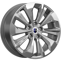 Литые диски Авиор (КС936) 7.000xR17 5x114.3 DIA67.1 ET45 дарк платинум