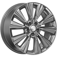 Литые диски ЛИННЕЙ (КЛ383) 7.500xR18 5x108 DIA67.1 ET35 графит для ГАЗ 3110 Волга