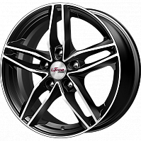 Литые диски Moskva (КС689) 6.500xR16 5x112 DIA57.1 ET46 Блэк Джек для SEAT Leon