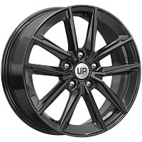 Литые диски Up104 (КС987) 6.500xR17 5x114.3 DIA66.1 ET50 New Black для Lada Vesta Sport