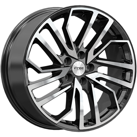 R-line (КС1235) 7.500xR18 5x114.3 DIA66.1 ET40 алмаз черный R-line (КС1235) 7.500xR18 5x114.3 DIA66.1 ET40 алмаз черный
