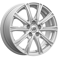 Литые диски Up123 (КС1095) 6.000xR15 5x100 DIA57.1 ET38 Silver Classic для Subaru Impreza