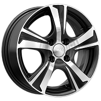 Литые диски КРИТ (КЛ241) 5.500xR14 4x100 DIA67.1 ET38 алмаз для Chevrolet Cobalt