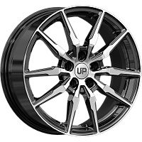 Литые диски Up121 (КС1105) 7.000xR17 5x112 DIA66.6 ET45 New Diamond для Jetta