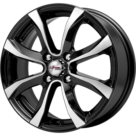 Дайс (КС696) 6.000xR15 4x114.3 DIA66.1 ET40 Блэк Джек