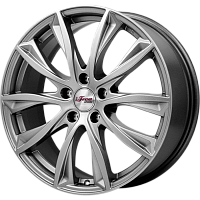 Литые диски Каzантип (КС684М) 7.500xR18 5x112 DIA57.1 ET38 Хай вэй для Skoda
