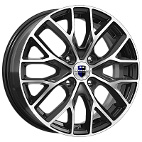 Литые диски Лилиом-оригинал (КС891) (КС891) 6.000xR16 4x100 DIA60.1 ET41 алмаз черный для Lada Xray