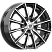 Сандал (КС1199) 6.000xR15 4x100 DIA67.1 ET36 алмаз черный Сандал (КС1199) 6.000xR15 4x100 DIA67.1 ET36 алмаз черный