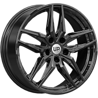 Литые диски Up112 (КС1017) 7.000xR18 5x108 DIA59.6 ET41 New Black Литые диски Up112 (КС1017) 7.000xR18 5x108 DIA59.6 ET41 New Black