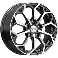 Литые диски Спейс-Нидл (КС1000) 6.500xR16 5x114.3 DIA66.1 ET45 Блэк Джек