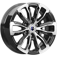 Литые диски Меконг (КС959) 7.500xR18 6x139.7 DIA100.1 ET36 алмаз черный для Haval H5 Ii