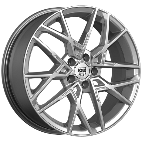 Вудроф (КС1044) 7.000xR18 5x114.3 DIA66.6 ET37 дарк платинум Вудроф (КС1044) 7.000xR18 5x114.3 DIA66.6 ET37 дарк платинум