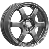 Литые диски КИОТО (КЛ249) 6.000xR15 5x100 DIA57.1 ET38 графит для Toyota Corona