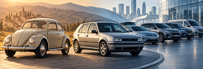 История бренда Volkswagen: от «Жука» до Golf и концерна VAG