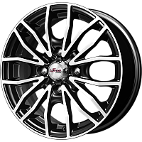 Литые диски Флайт (КС676М) 5.500xR14 4x100 DIA60.1 ET43 Блэк Джек для Ravon Nexia R3