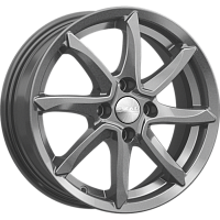 Литые диски ОСАКА (КЛ317) 6.000xR15 4x100 DIA60.1 ET37 графит Литые диски ОСАКА (КЛ317) 6.000xR15 4x100 DIA60.1 ET37 графит