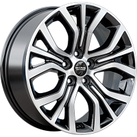 Литые диски KL-293 (18_Outlander) (КЛ293) 7.000xR18 5x114.3 DIA67.1 ET38 алмаз для Mitsubishi Lancer