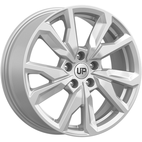 Up114 (КС1023) 7.000xR17 5x108 DIA67.1 ET35 Silver Classic