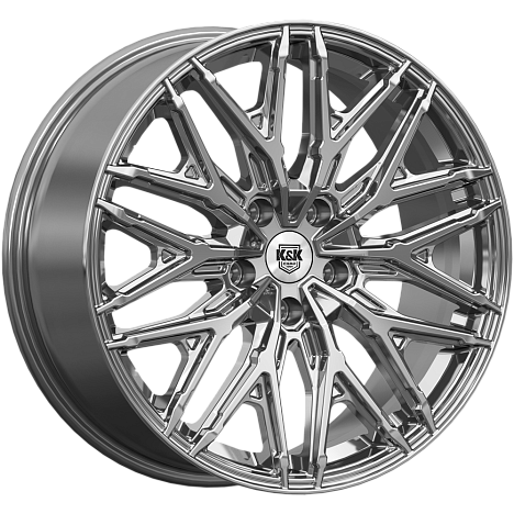 Клермон (КС1156) 8.000xR19 5x114.3 DIA66.1 ET40 дарк платинум