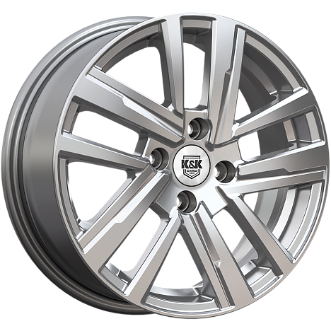 Хант (КС1034) 6.000xR15 4x100 DIA54.1 ET46 дарк платинум