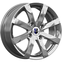 Литые диски Джемини (КС617) 6.000xR15 4x114.3 DIA67.1 ET40 дарк платинум для KIA Cerato