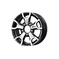 Литые диски Тайган (КС872) 6.000xR16 5x139.7 DIA98.1 ET40 Блэк Джек