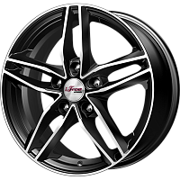 Литые диски Moskva (КС689) 6.500xR16 5x100 DIA67.1 ET40 Блэк Джек для SEAT
